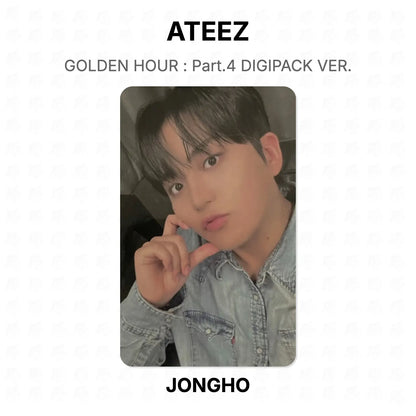 ATEEZ GOLDEN HOUR : Part.4 DIGIPACK VER. Official Photocard