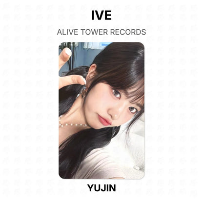 IVE ALIVE TOWER RECORDS Official Photocard