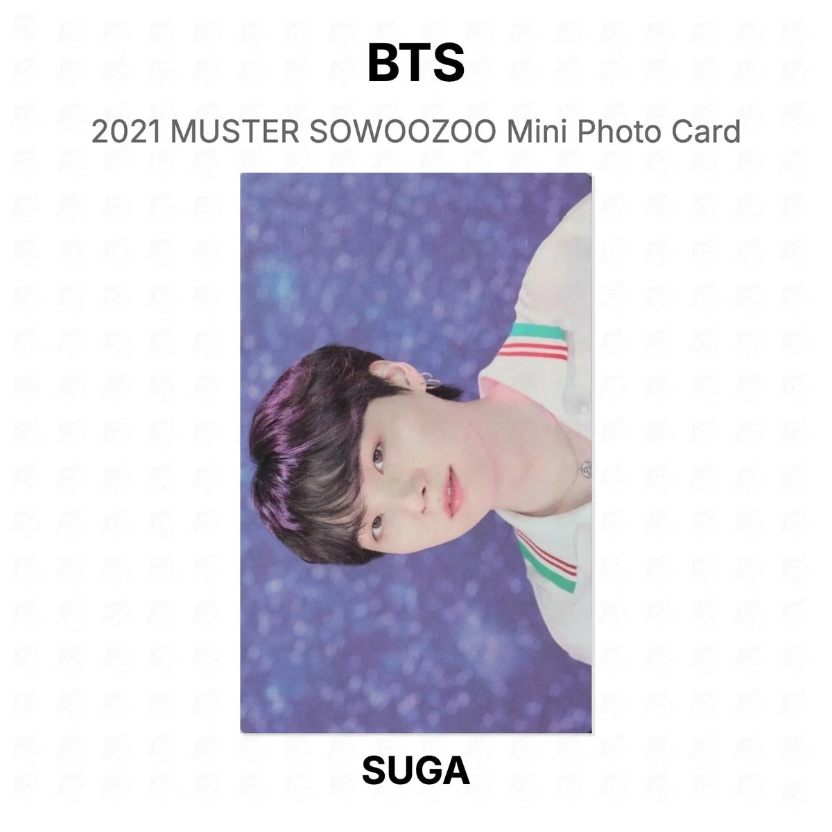 BTS 2021 MUSTER SOWOOZOO Mini Photo Card โฟโต้การ์ดของแท้