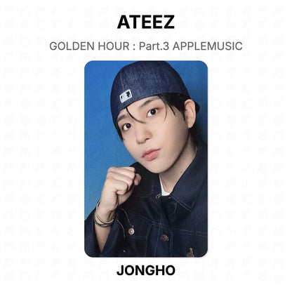 ATEEZ GOLDEN HOUR : Part.3 APPLEMUSIC Official Photocard