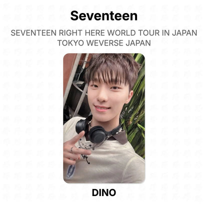 Seventeen RIGHT HERE WORLD TOUR IN JAPAN TOKYO WEVERSE JAPAN Official Photocard