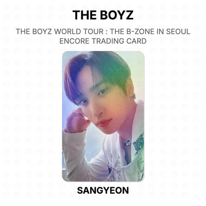 THE BOYZ WORLD TOUR : THE B-ZONE IN SEOUL ENCORE TRADING CARD Official Photocard