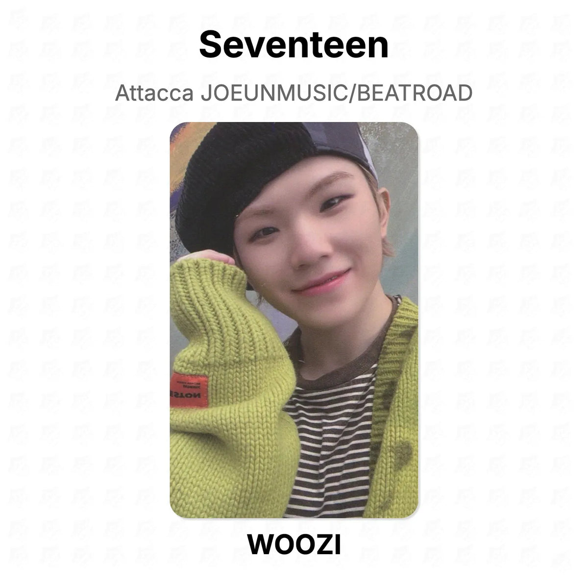 Seventeen Attacca JOEUNMUSIC/BEATROAD Official Photocard