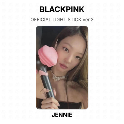 BLACKPINK OFFICIAL LIGHT STICK ver.2 Official Photocard