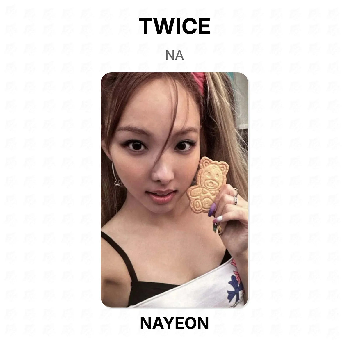 TWICE NA Official Photocard