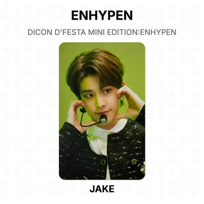 ENHYPEN DICON D'FESTA MINI EDITION:ENHYPEN Official Photocard