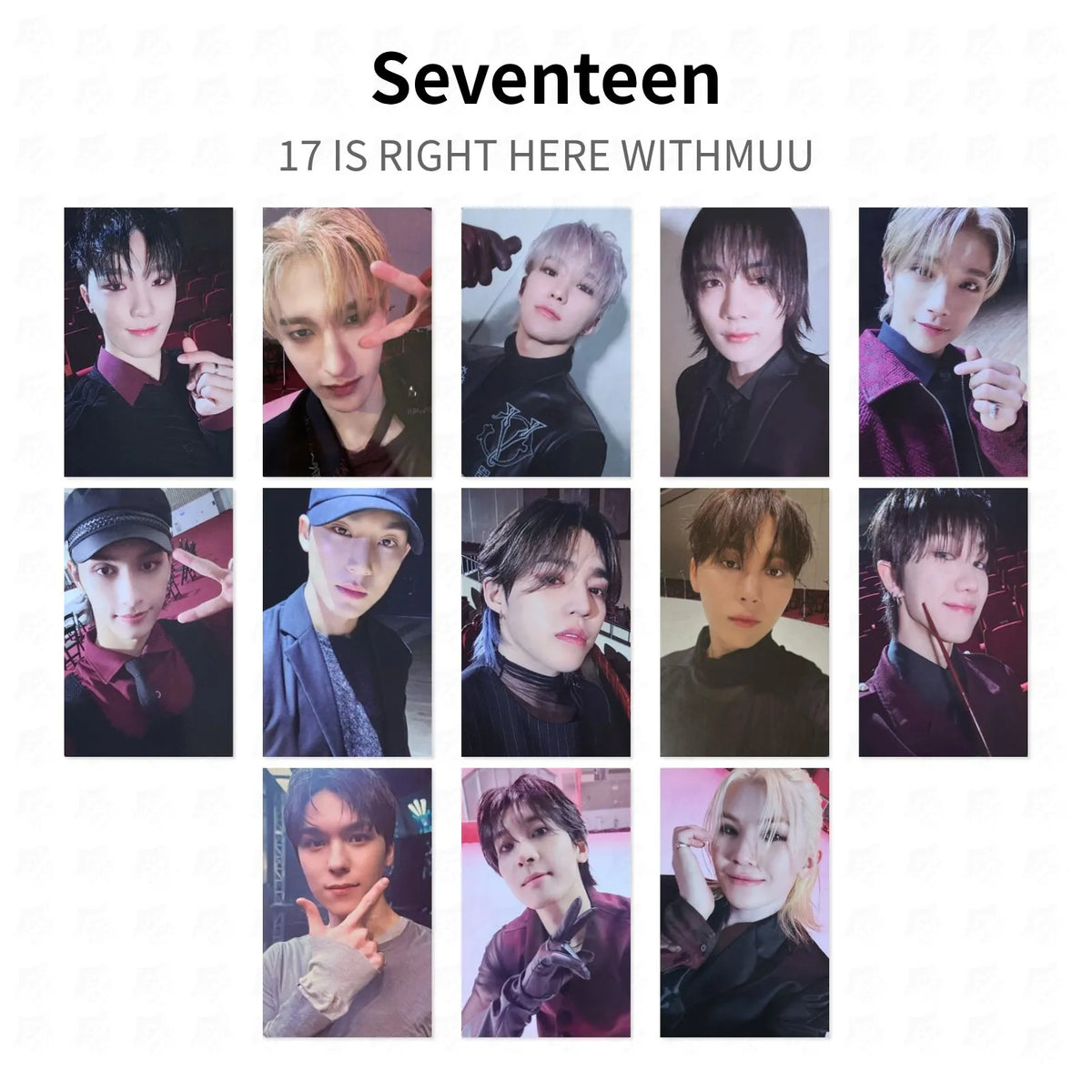Seventeen 17 IS RIGHT HERE WITHMUU Official Photocard