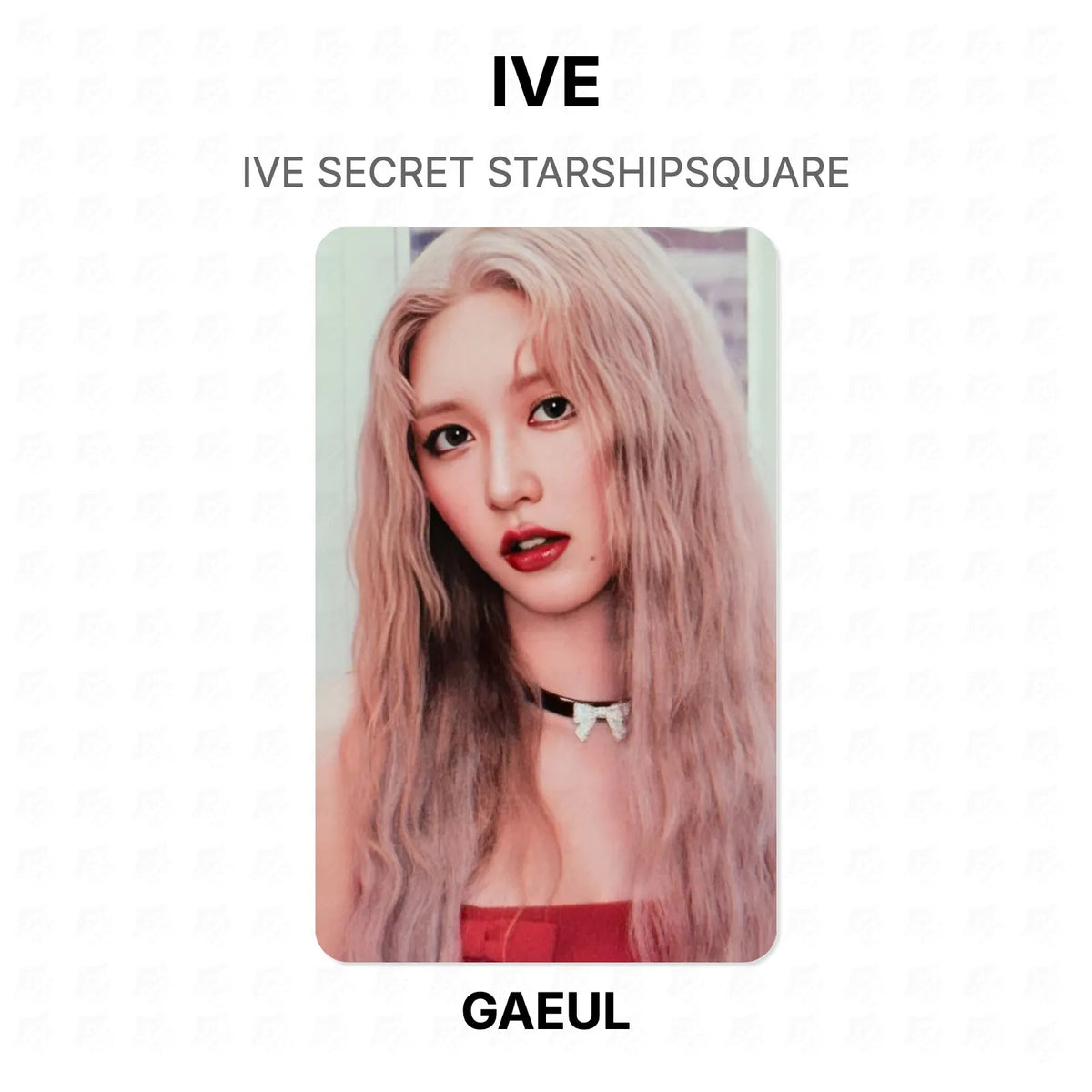 IVE SECRET STARSHIPSQUARE Official Photocard