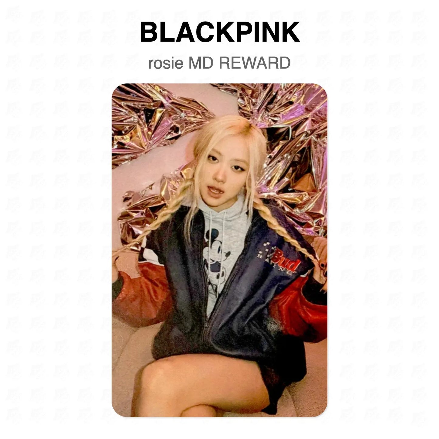 BLACKPINK rosie MD REWARD Official Photocard