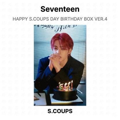 Seventeen HAPPY S.COUPS DAY BIRTHDAY BOX VER.4 Official Photocard