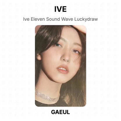 IVE Eleven Sound Wave Luckydraw Official Photocard