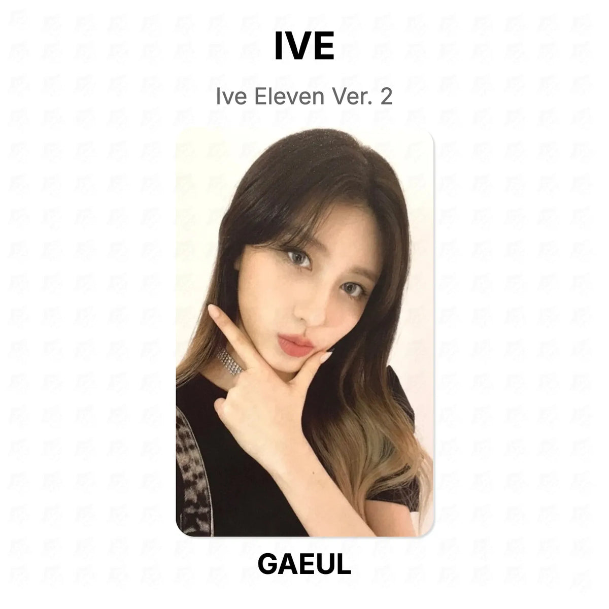IVE Eleven Ver. 2 Official Photocard
