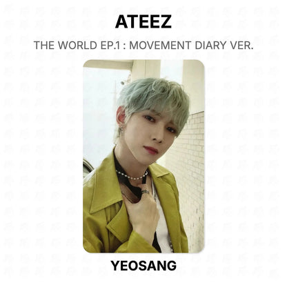 ATEEZ THE WORLD EP.1 : MOVEMENT DIARY VER. Official Photocard
