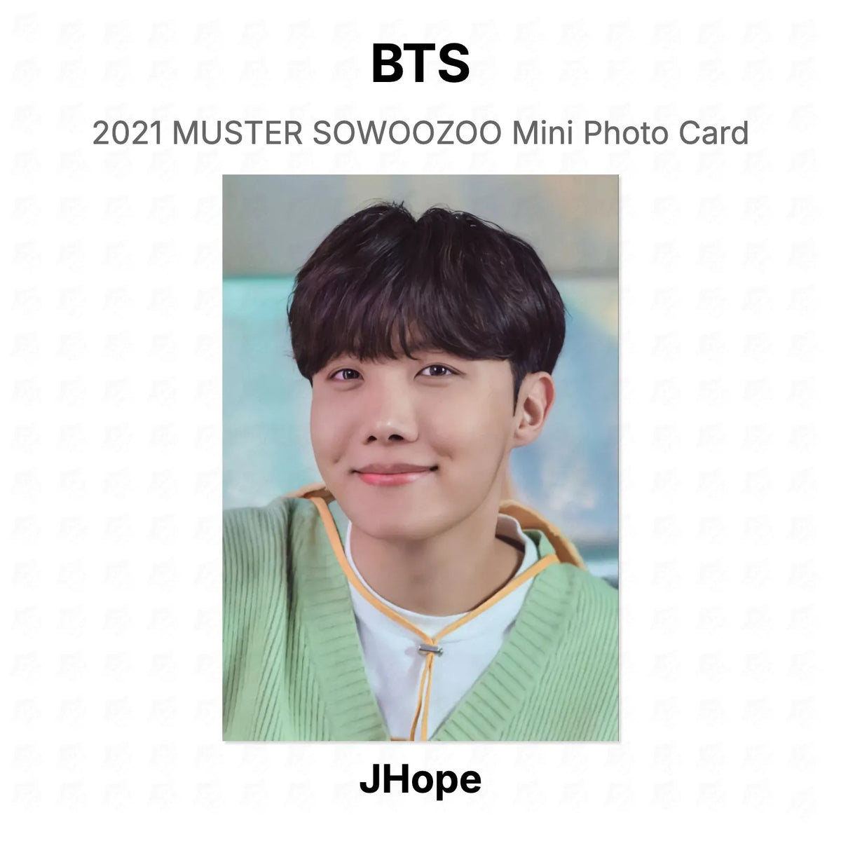 BTS 2021 MUSTER SOWOOZOO Mini Photo Card โฟโต้การ์ดของแท้