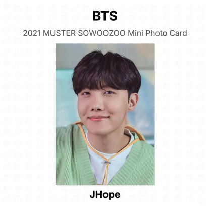 BTS 2021 MUSTER SOWOOZOO Mini Photo Card โฟโต้การ์ดของแท้