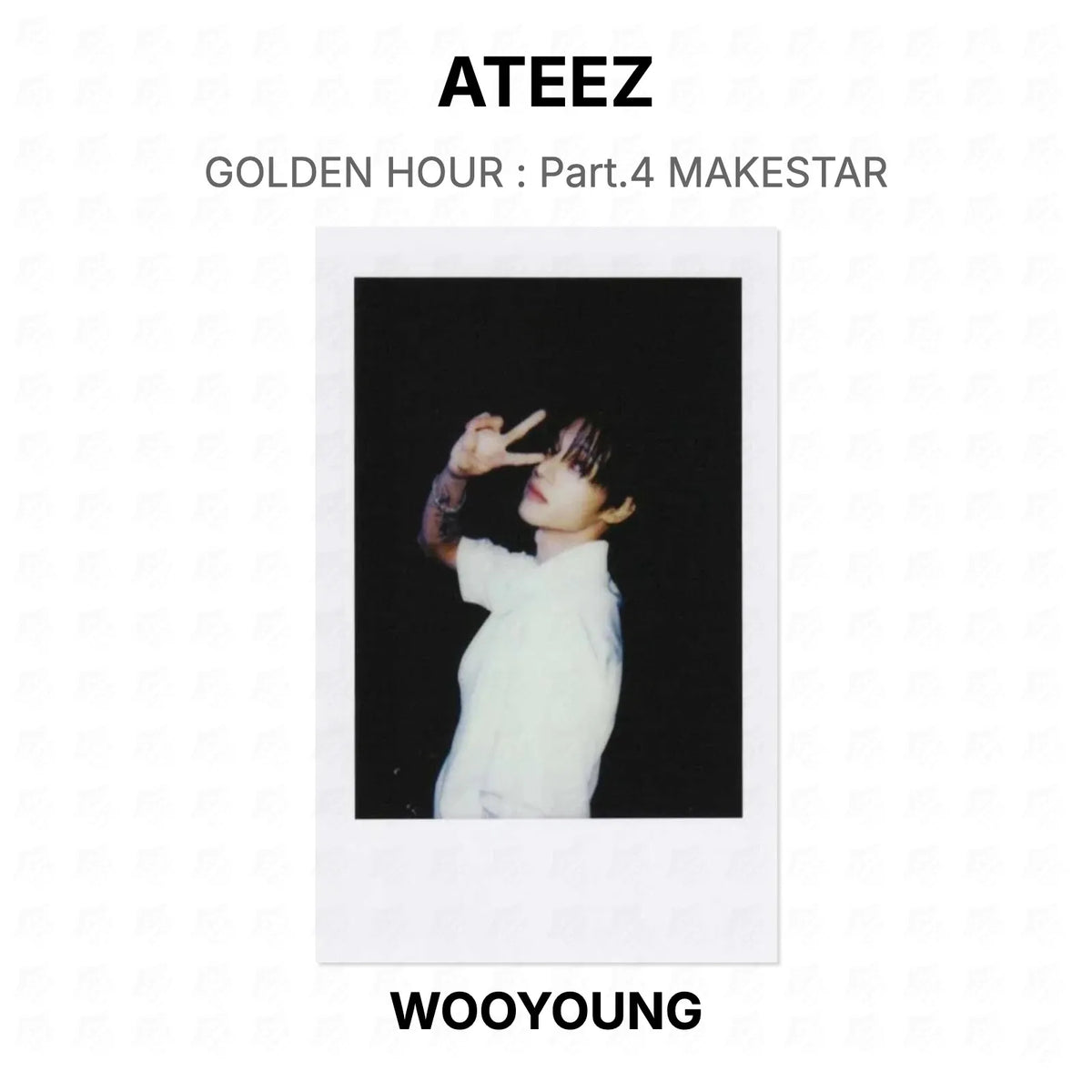 ATEEZ GOLDEN HOUR : Part.4 MAKESTAR Official Photocard