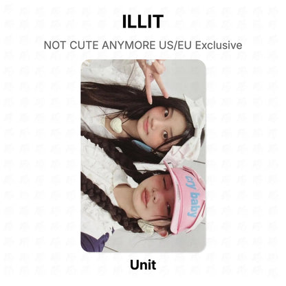 ILLIT NOT CUTE ANYMORE US/EU Exclusive Official Photocard