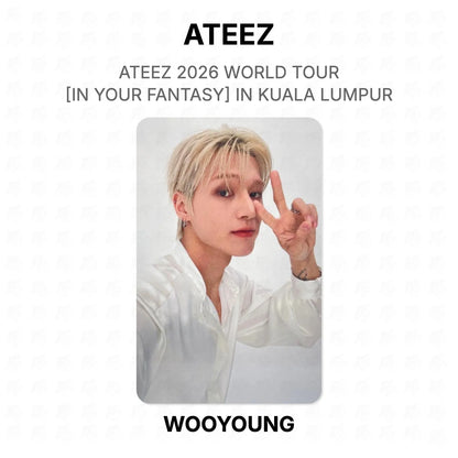 ATEEZ 2026 WORLD TOUR [IN YOUR FANTASY] IN KUALA LUMPUR Official Photocard