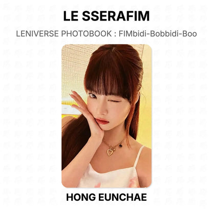 LE SSERAFIM LENIVERSE PHOTOBOOK : FIMbidi-Bobbidi-Boo Official Photocard