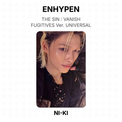ENHYPEN THE SIN : VANISH FUGITIVES Ver. UNIVERSAL Official Photocard