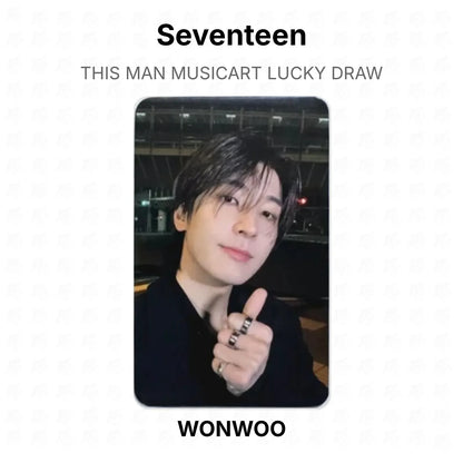 Seventeen THIS MAN MUSICART LUCKY DRAW Official Photocard