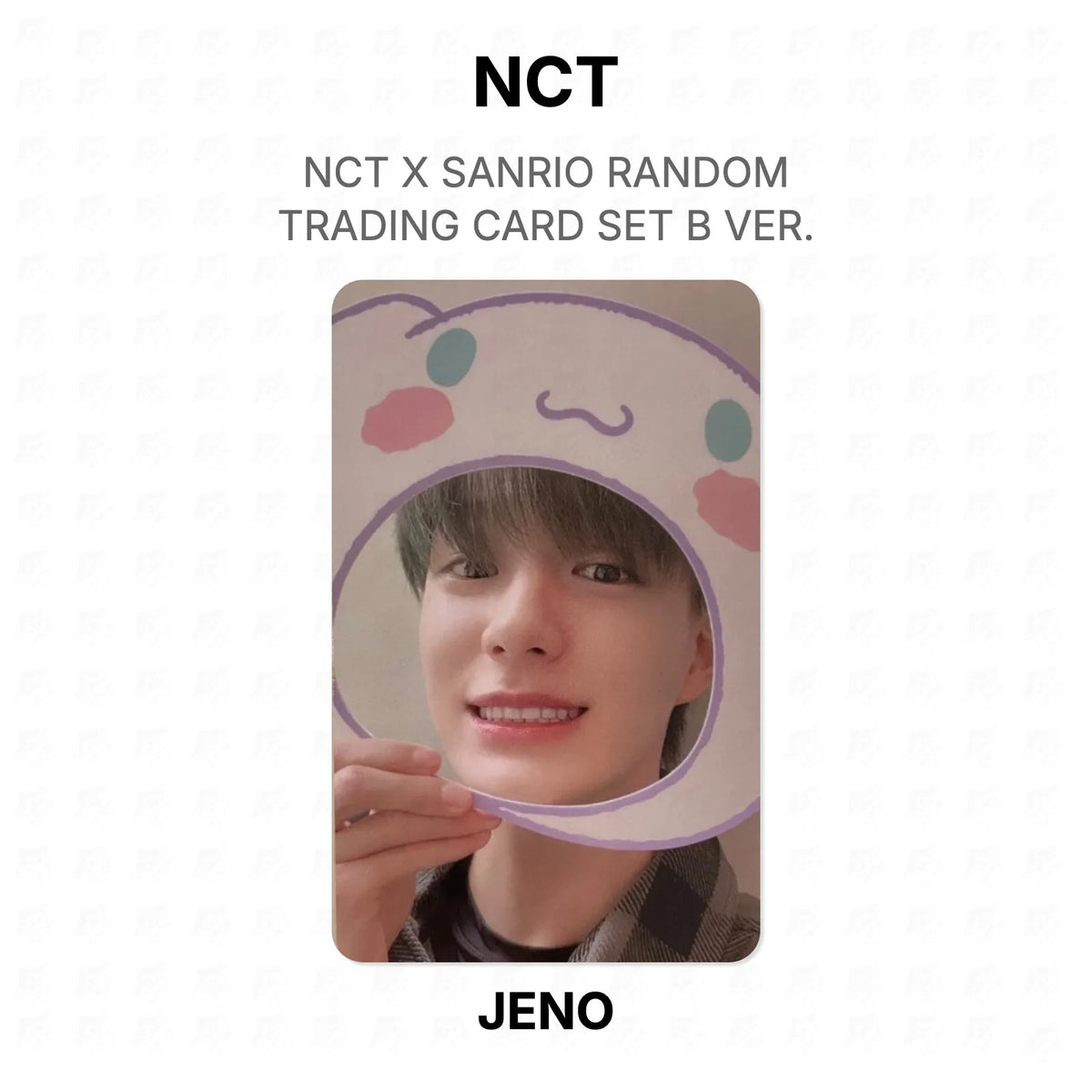 NCT X SANRIO RANDOM TRADING CARD SET B VER. Official Photocard