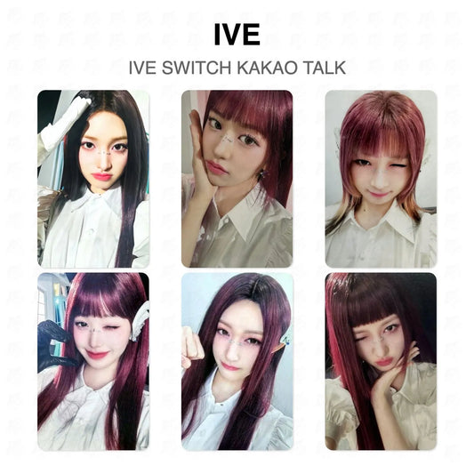 IVE SWITCH KAKAO TALK Official Photocard