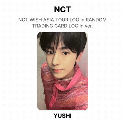 NCT WISH ASIA TOUR LOG in RANDOM TRADING CARD LOG in ver. Official Photocard