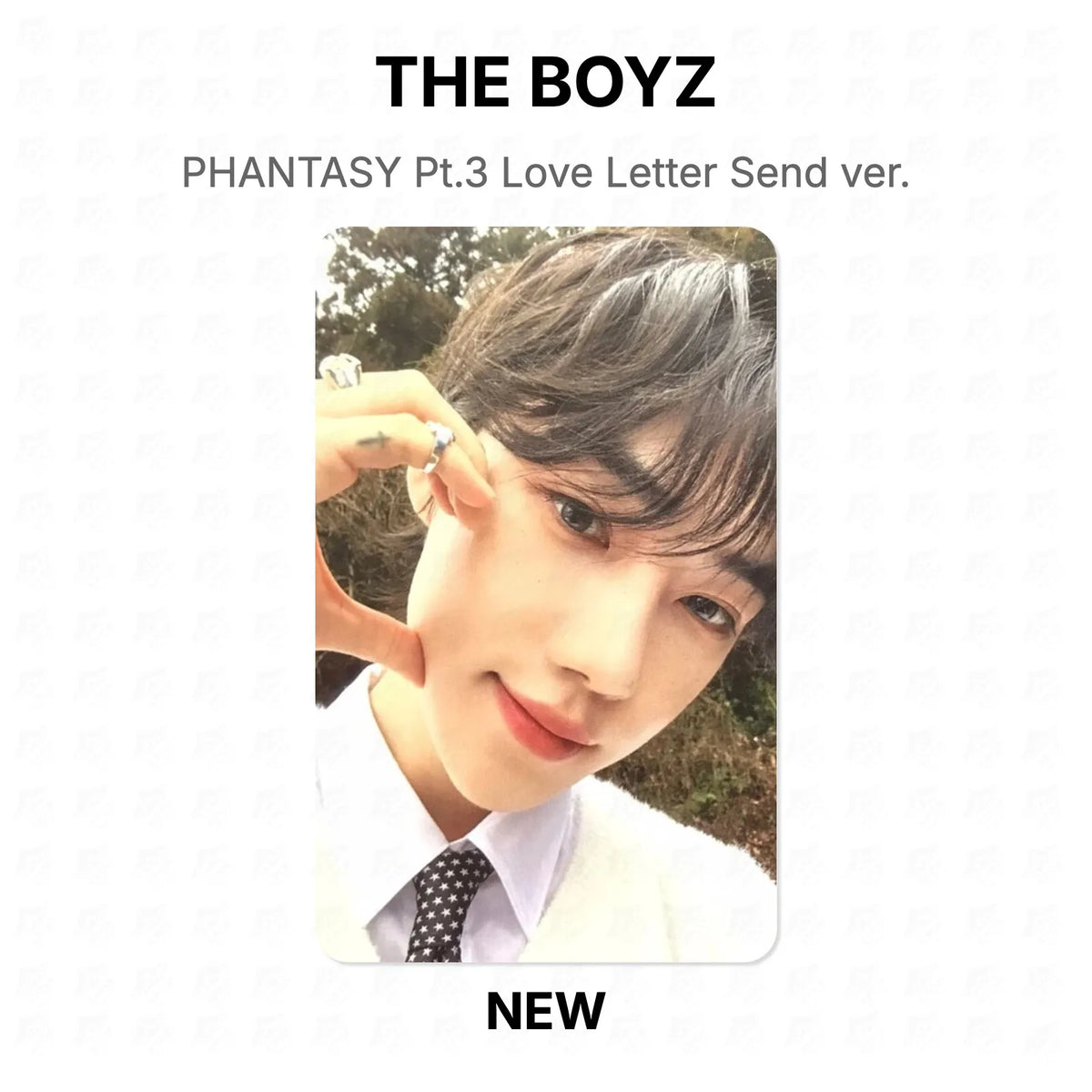 THE BOYZ PHANTASY Pt.3 Love Letter Send ver. Official Photocard