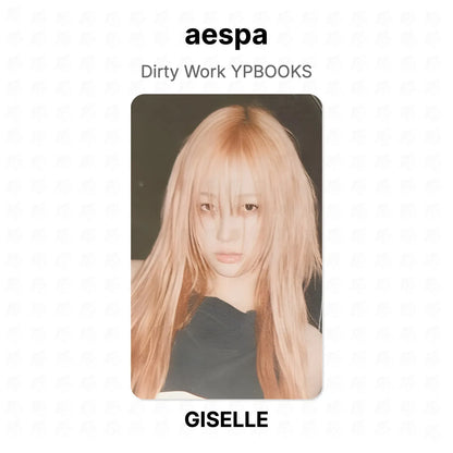 aespa Dirty Work YPBOOKS Official Photocard