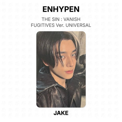 ENHYPEN THE SIN : VANISH FUGITIVES Ver. UNIVERSAL Official Photocard