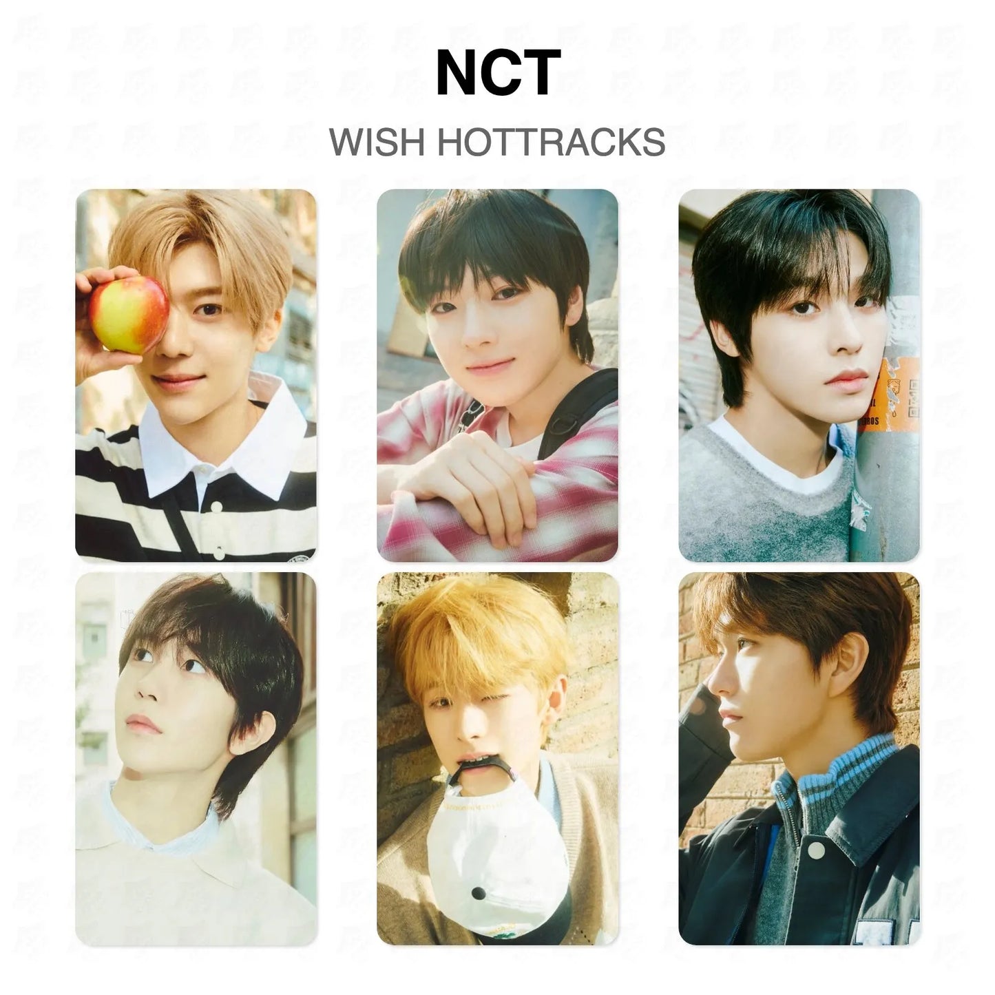 NCT WISH HOTTRACKS Official Photocard
