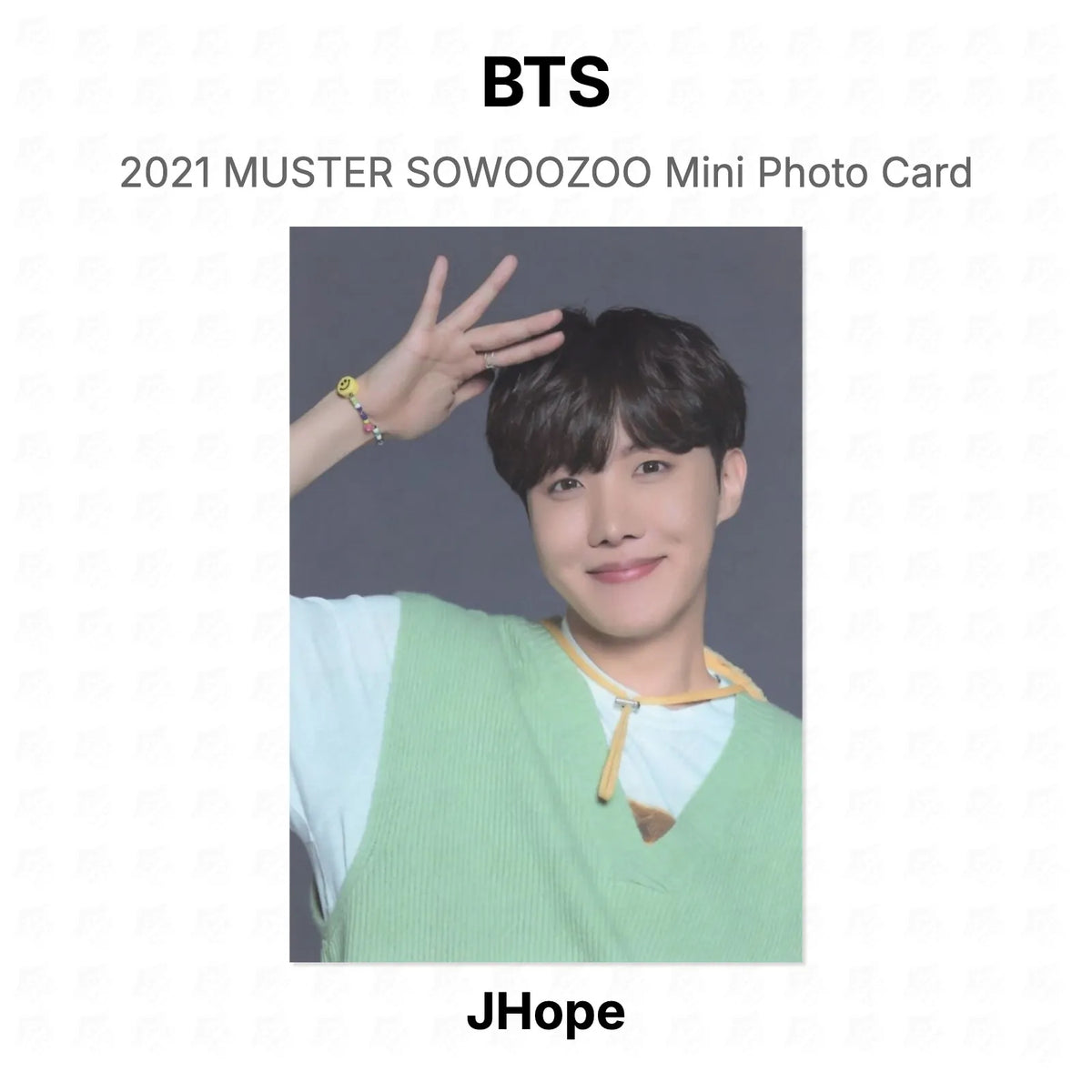 BTS 2021 MUSTER SOWOOZOO Mini Photo Card โฟโต้การ์ดของแท้
