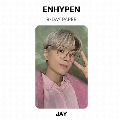 ENHYPEN B-DAY PAPER Official Photocard