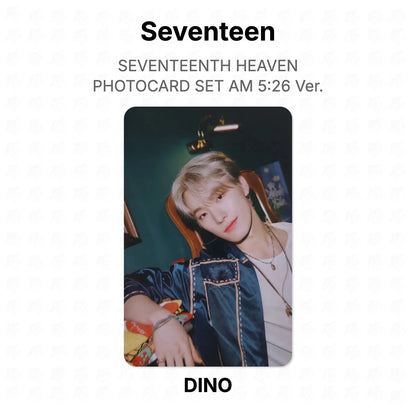 Seventeen SEVENTEENTH HEAVEN PHOTOCARD SET AM 5:26 Ver. Official Photocard