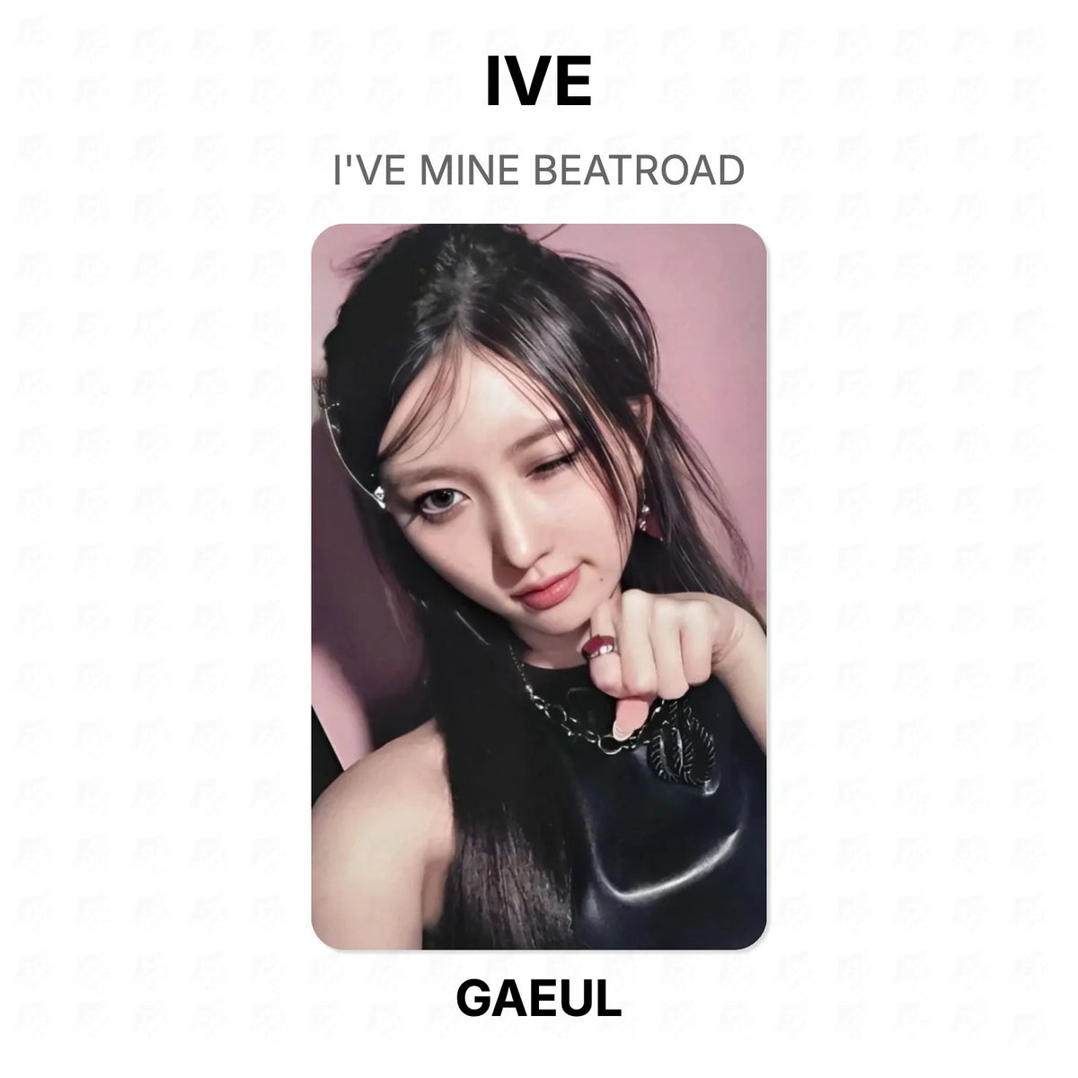 IVE I'VE MINE BEATROAD Official Photocard