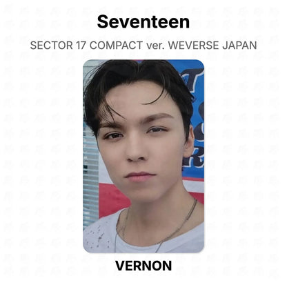 Seventeen SECTOR 17 COMPACT ver. WEVERSE JAPAN Official Photocard