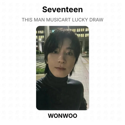 Seventeen THIS MAN MUSICART LUCKY DRAW Official Photocard