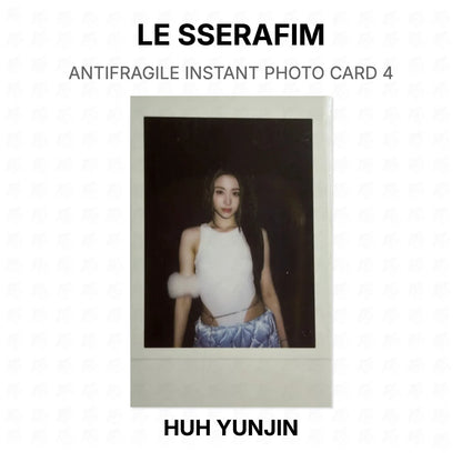 LE SSERAFIM ANTIFRAGILE INSTANT PHOTO CARD 4 Official Photocard