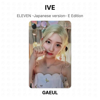 IVE ELEVEN -Japanese version- E Edition Official Photocard