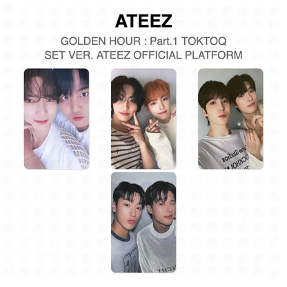 ATEEZ GOLDEN HOUR : Part.1 TOKTOQ SET VER. ATEEZ OFFICIAL PLATFORM Official Photocard