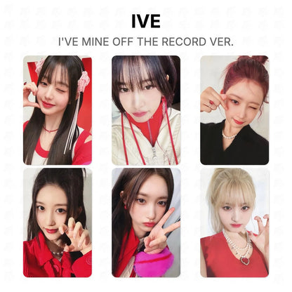 IVE I'VE MINE OFF THE RECORD VER. Official Photocard