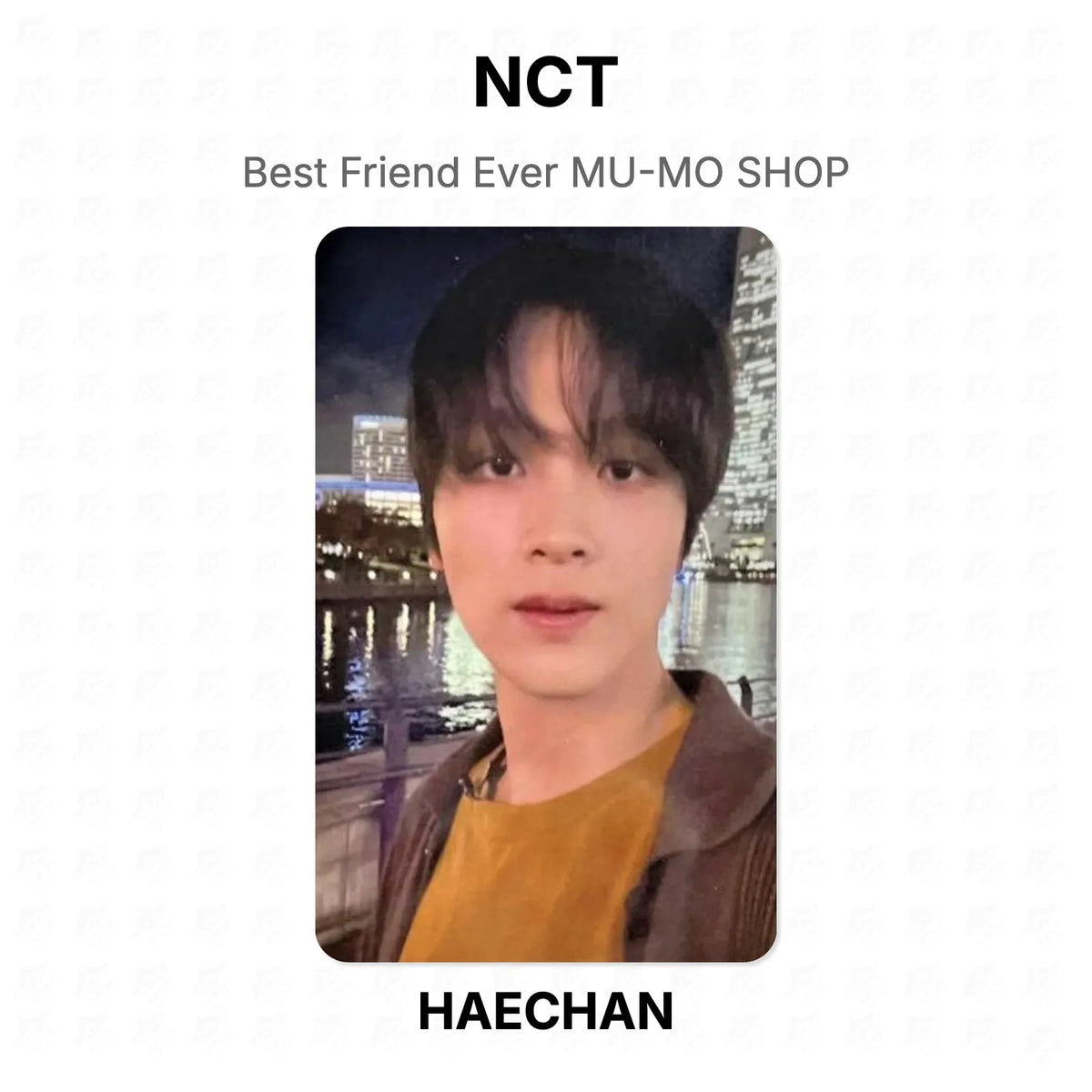 NCT Best Friend Ever MU-MO SHOP Official Photocard