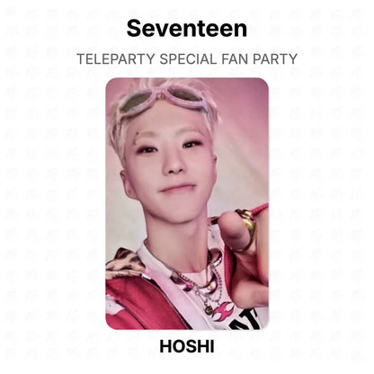 Seventeen TELEPARTY SPECIAL FAN PARTY Official Photocard