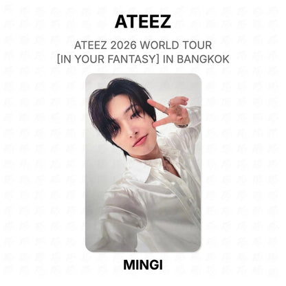 ATEEZ 2026 WORLD TOUR [IN YOUR FANTASY] IN BANGKOK Official Photocard