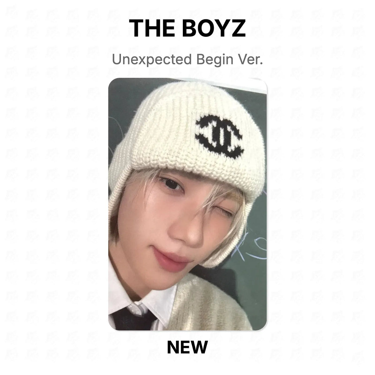 THE BOYZ Unexpected Begin Ver. Official Photocard