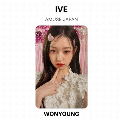IVE AMUSE JAPAN Official Photocard