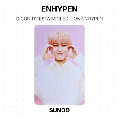 ENHYPEN DICON D'FESTA MINI EDITION:ENHYPEN Official Photocard