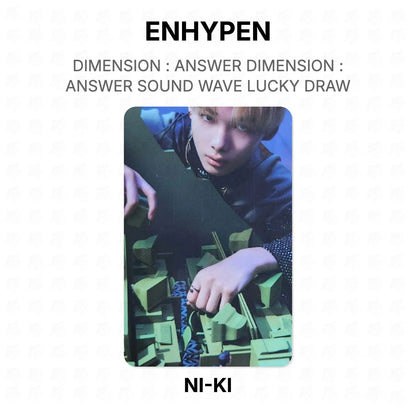 ENHYPEN DIMENSION : ANSWER DIMENSION : ANSWER SOUND WAVE LUCKY DRAW Official Photocard