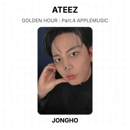 ATEEZ GOLDEN HOUR : Part.4 APPLEMUSIC Official Photocard
